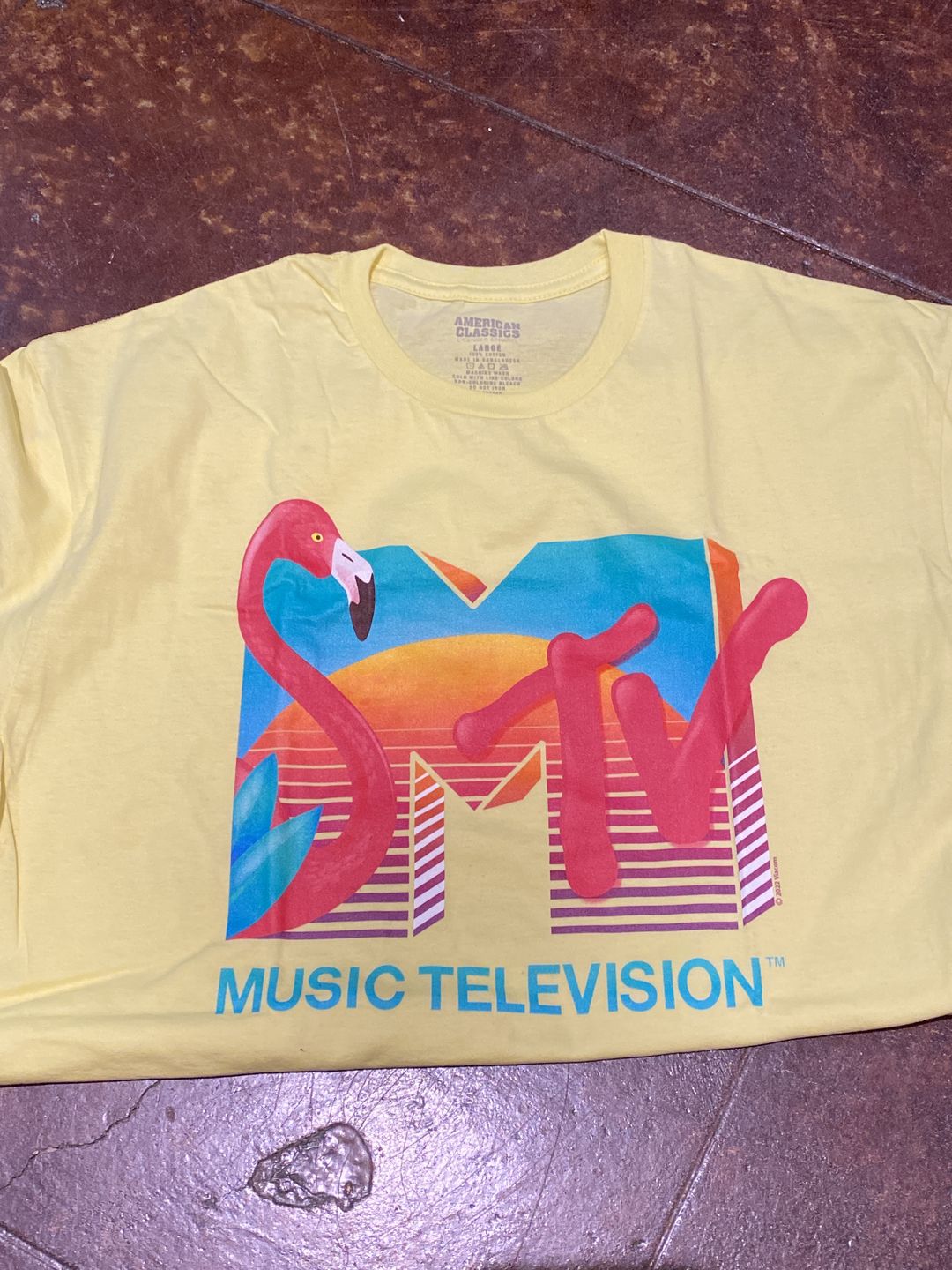 Customer photo review of MTV - Flamingo Boyfriend Tee