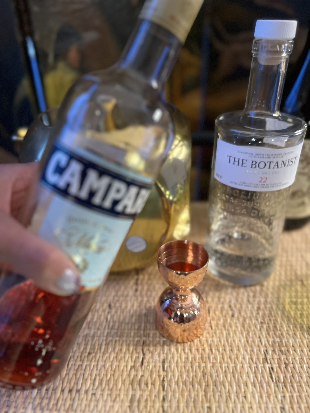 Customer photo review of Hammered Bell Jigger - BIC Originals