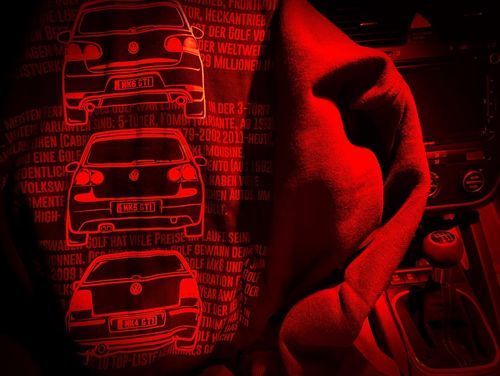 Customer photo review of Volkswagen Golf GTI Hoodie - Black