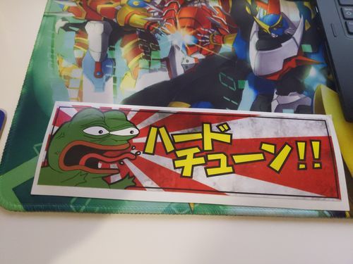 Customer photo review of PepeZilla Sticker