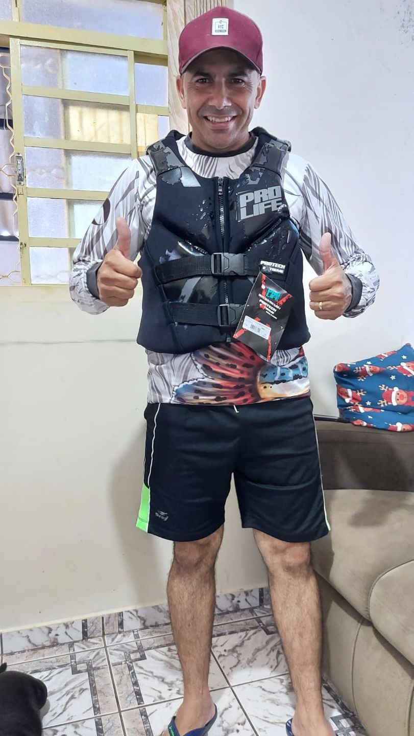 Customer photo review of Colete Salva-Vidas Homologado Protech Extreme