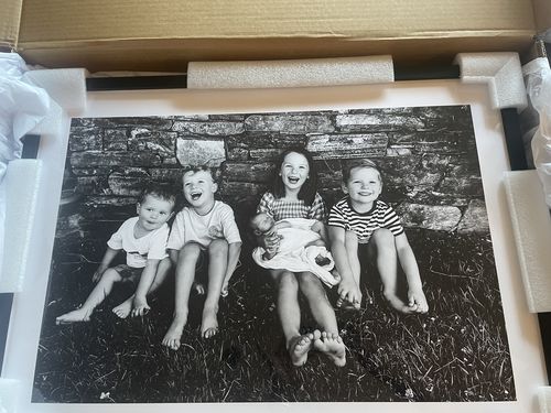 Customer photo review of Your Memory Framed LS