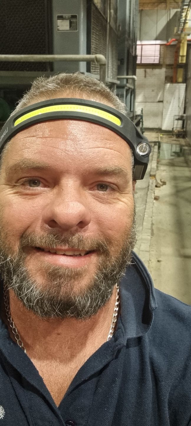 Customer photo review of Lumeo Pro Premium Headlamp SPECIAL OFFER.