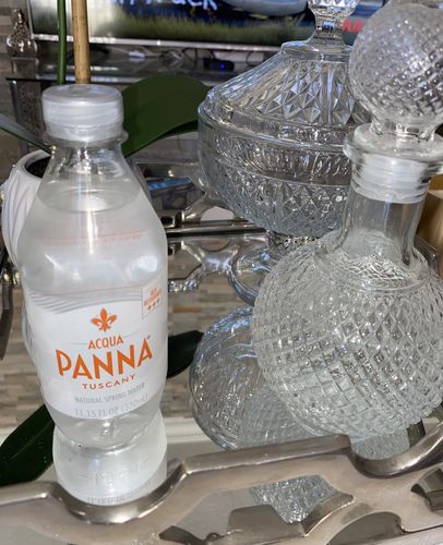 Customer photo review of Acqua Panna | Still Mineral Water PET 24X330ML