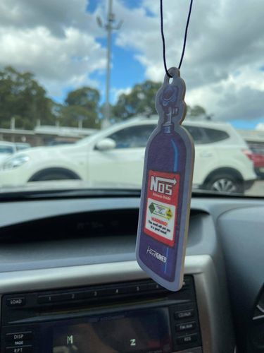 Customer photo review of BOSS SKIDS Air Freshener - Coffee