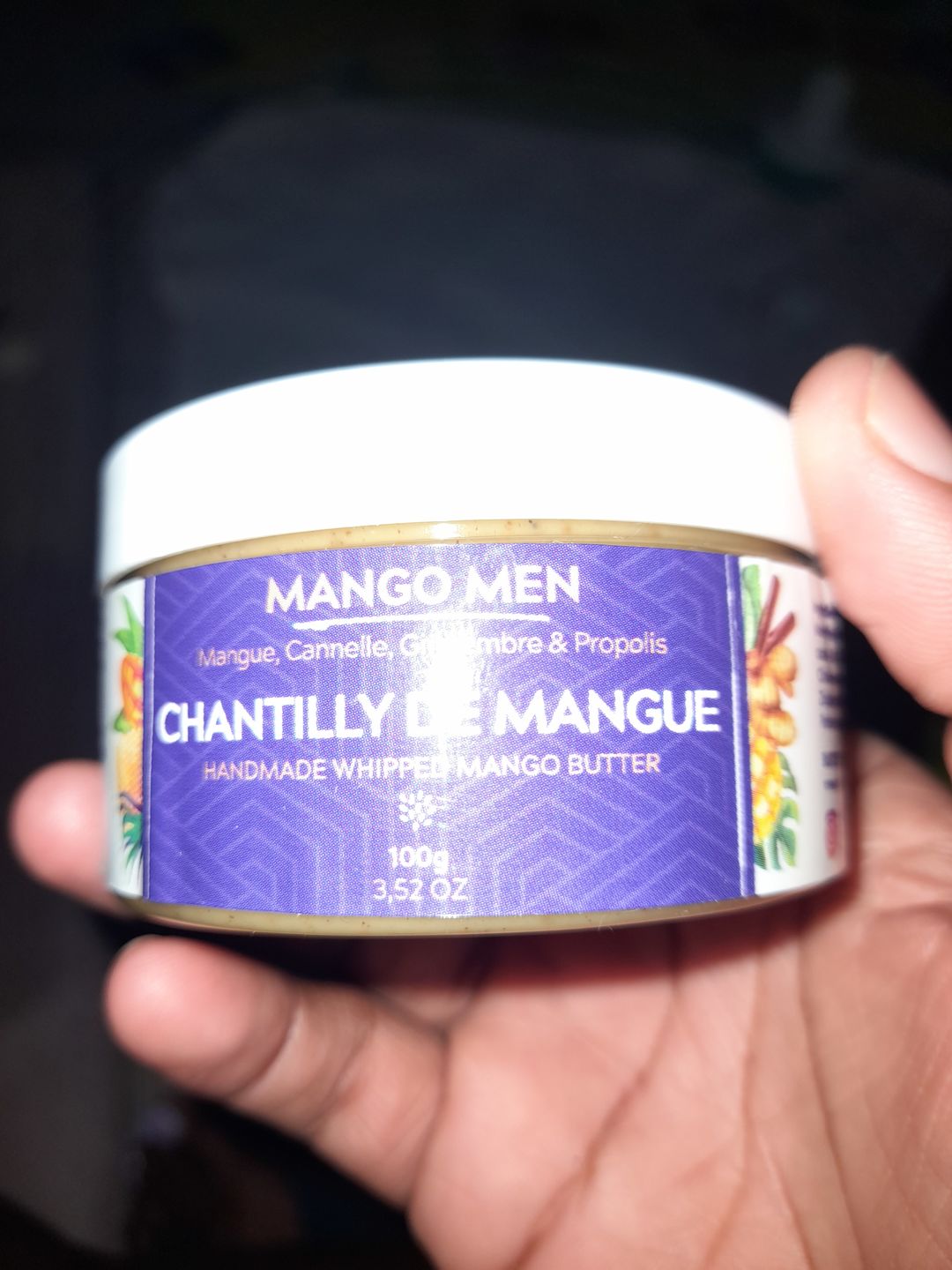 Customer photo review of Chantilly de Mangue MEN