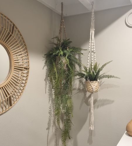 Customer photo review of Varen Kunst Hangplant 110cm