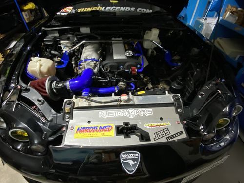 Customer photo review of Hardtuned Garage Vinyl Sticker