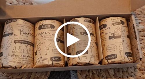 Customer video review of Om Glass Juego de 4 Vasos
