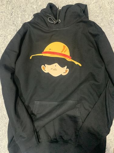 Customer photo review of Straw Hat Luffy Hoodie