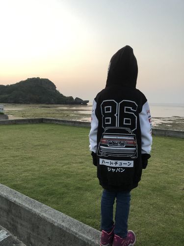 Customer photo review of Toyota AE86 Trueno Womens Hoodie
