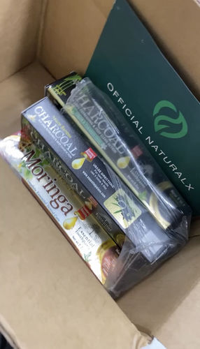 Customer photo review of 100% Organic Fluoride Free Moringa Toothpaste