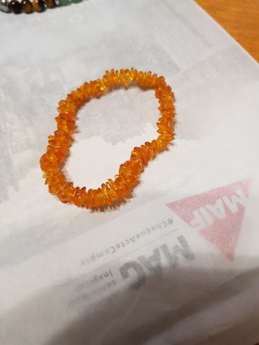Customer photo review of PARURE RHUMATISMES AMBRE