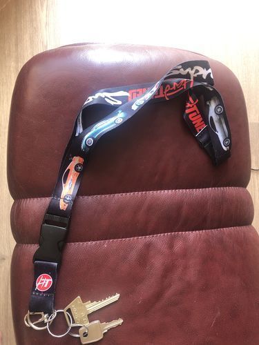 Customer photo review of Toyota Supra TRD Lanyard
