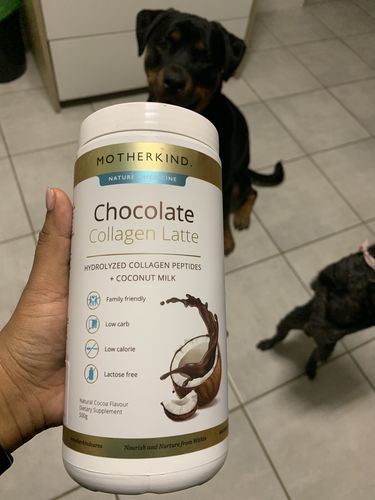 Customer photo review of Chocolate Collagen Latte