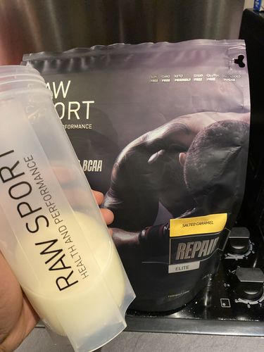 Customer photo review of Elite Repair Protein Powder