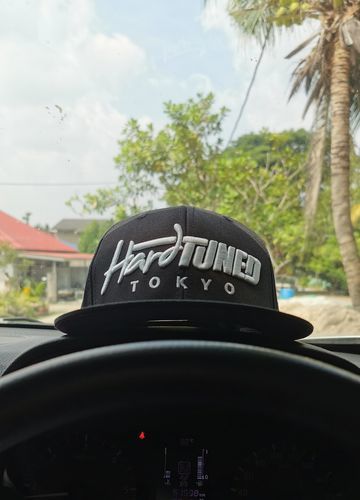Customer photo review of Hardtuned Tokyo Black Flat Brim Cap