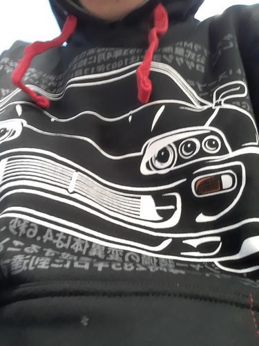 Customer photo review of Toyota Supra MKIV Pullover Hoodie