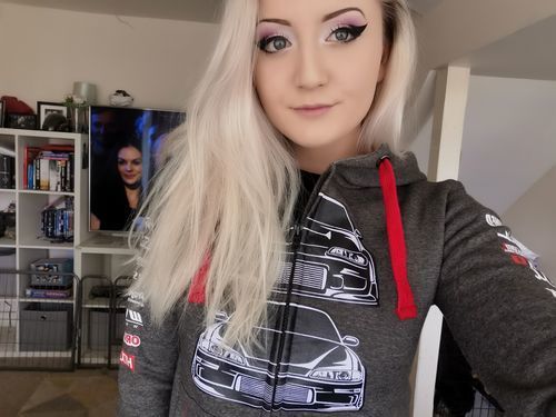 Customer photo review of Nissan Silvia Womens Hoodie