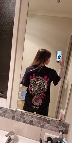 Customer photo review of SR20 Tattoo Band Tee