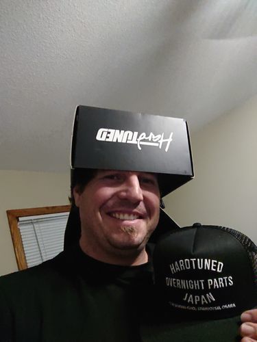 Customer photo review of Wangan Bayshore Route Flat Brim Cap