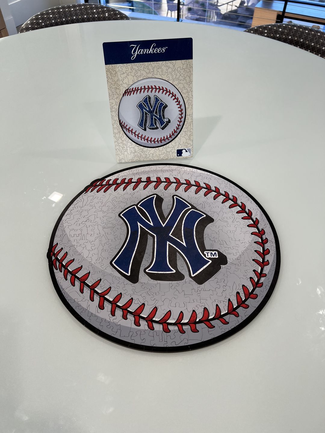 Customer photo review of New York Yankees® - Official Wooden Puzzle