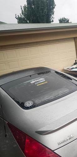 Customer photo review of Zip Tie Mechanic Sticker