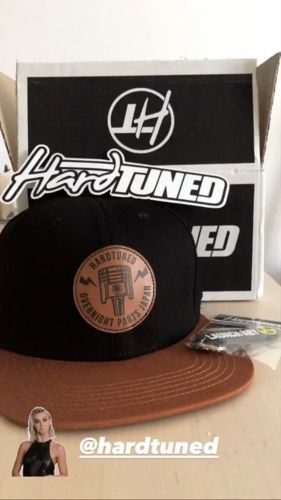 Customer photo review of Hardtuned Garage Flat Brim Cap - Rust