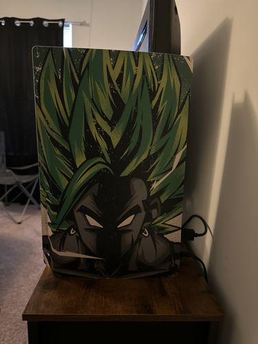 Customer photo review of Broly Retro - PS5 Console Skin
