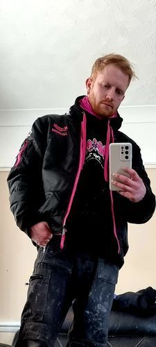 Customer photo review of Pinkstyle - Drift Team Bomber Jacket