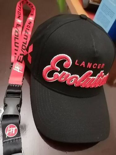 Customer photo review of Mitsubishi Evolution Lanyard