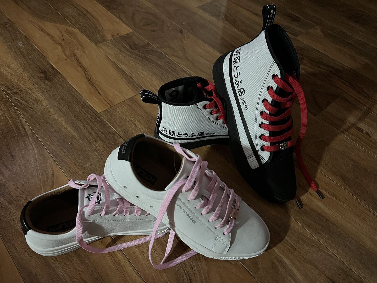 Customer photo review of HTXJPN Fuji2 High Top Sneakers