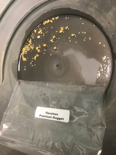 Customer photo review of *TROGO* Flawless '$5,000 GOLD NUGGET DISCOVERY' - Gold Panning Paydirt