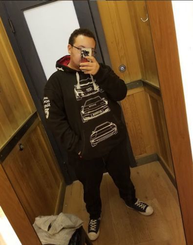 Customer photo review of Mazda RX-7 Pullover Hoodie