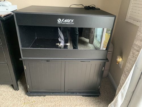 Customer photo review of 36"x24"x18" Premium PVC Reptile Enclosure