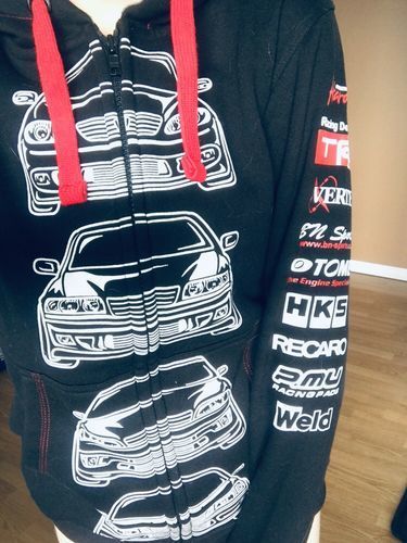 Customer photo review of Toyota JZX Womens Hoodie