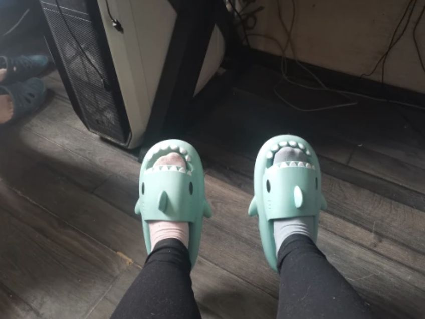 Customer photo review of Sharks Slides - Cloud Slides