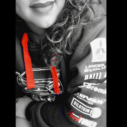 Customer photo review of Mitsubishi Evolution Pullover Hoodie