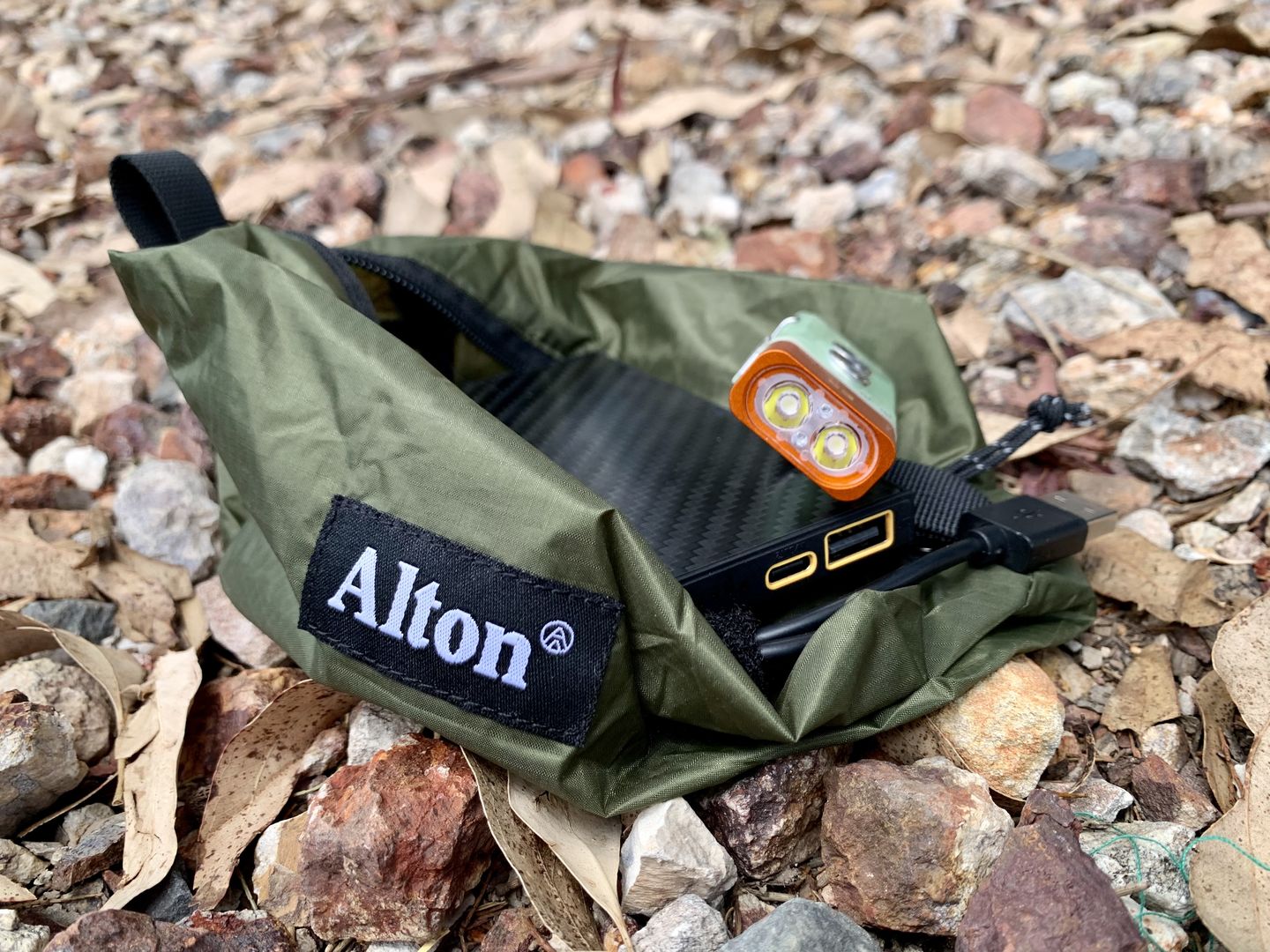 Customer photo review of Ultralight Gear Pouch
