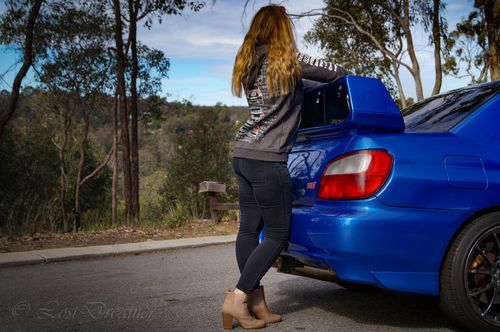 Customer photo review of Subaru WRX STI Womens Hoodie