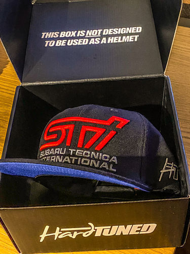 Customer photo review of Subaru WRX STI Flat Brim Cap