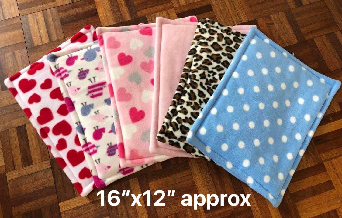 Customer photo review of White Polka Dot Anti Pill Polar Fleece Fabric