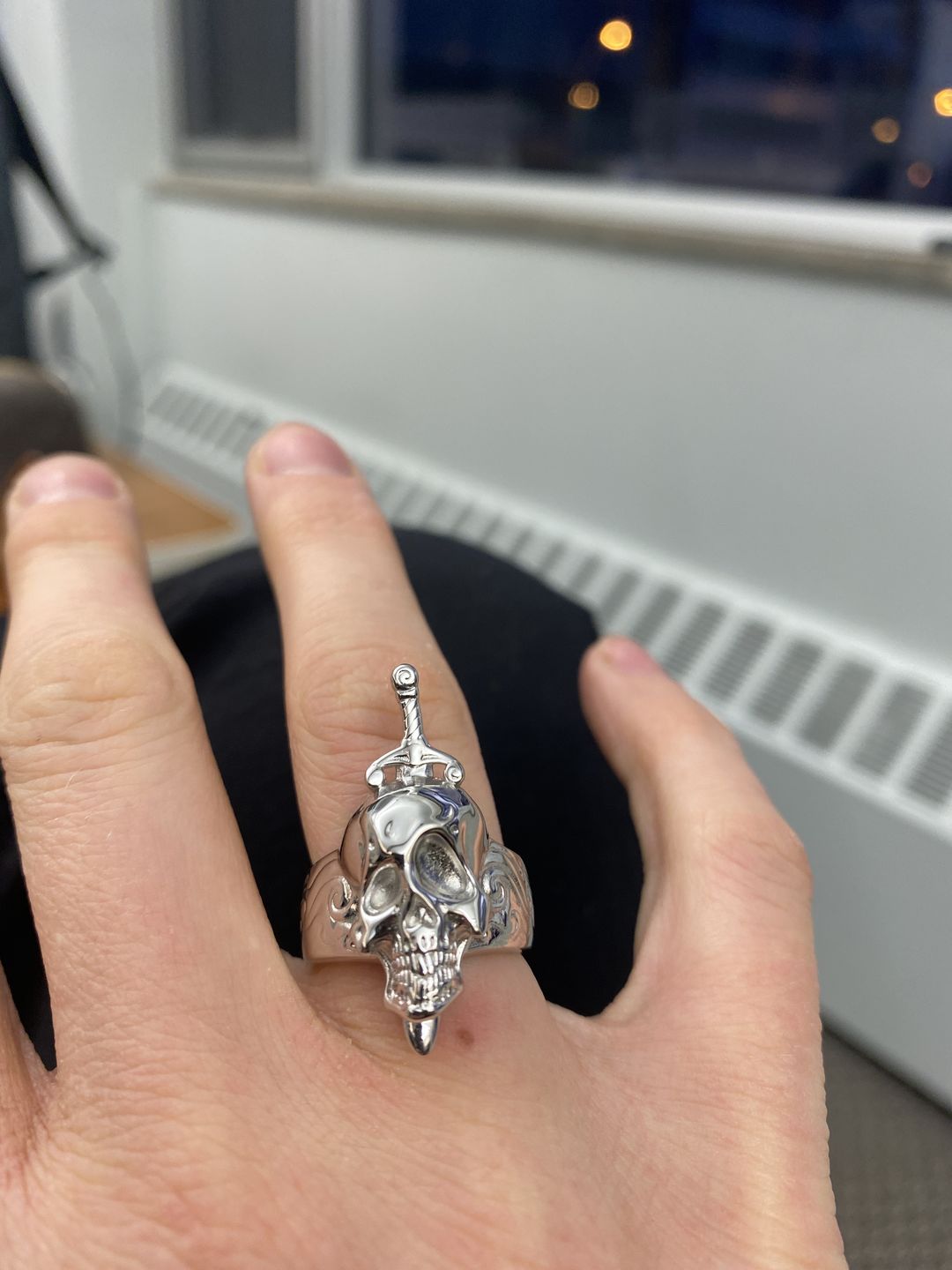 Customer photo review of HALLUCINOGENIC NIGHTMARE RING