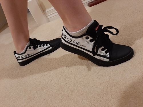 Customer photo review of HTXJPN Fuji2 Low Top Sneakers