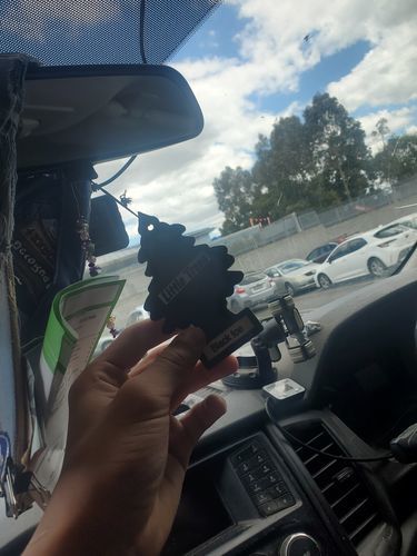 Customer photo review of Pink Turbo Air Freshener - Strawberry