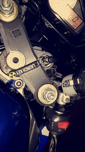Customer photo review of Launch Key Soft Rubber Key Ring