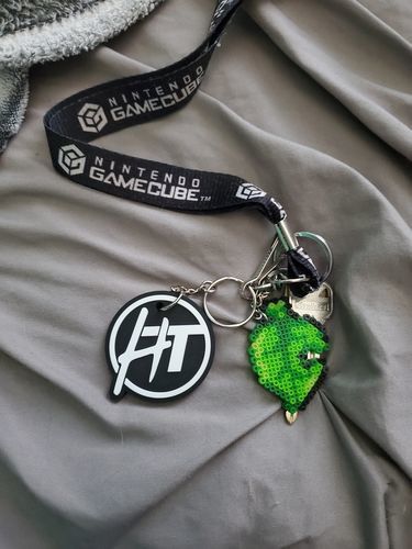 Customer photo review of HardTuned Dot Soft Rubber Key Ring