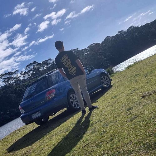 Customer photo review of Stupid Car Tee