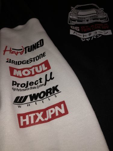 Customer photo review of Toyota AE86 Trueno Pullover Hoodie