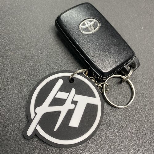Customer photo review of HardTuned Dot Soft Rubber Key Ring